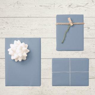 Dusty Blue Solid Color  Sheets