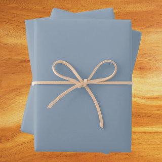 Dusty Blue Solid Color  Sheets