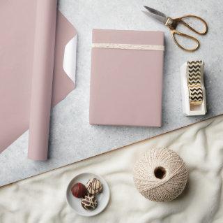Dusty Pink Solid Color  Roll