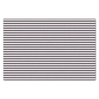 Dusty Plum and White Narrow Striped Pattern Tissue Paper