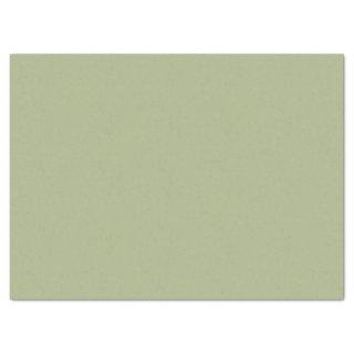 Dusty Sage Green Solid Color Tissue Paper