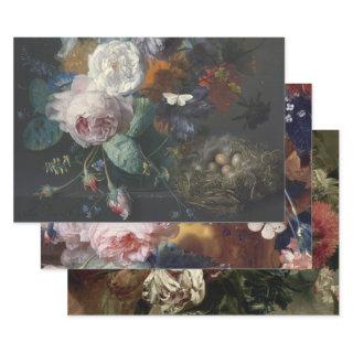 DUTCH FLORAL HEAVY WEIGHT DECOUPAGE PRINTS  SHEETS