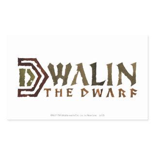 Dwalin Name Rectangular Sticker