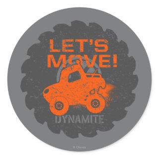 Dynamite Let's Move! Classic Round Sticker