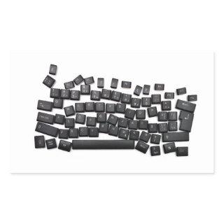dyslexia keyboard computer letter button read writ rectangular sticker