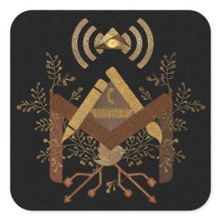 e-Mason 2014 Square Sticker