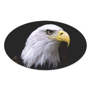 Eagle Oval Sticker