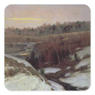 Early Spring, 1905 Square Sticker