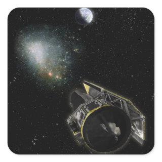 Earth, a Milky Way object Square Sticker