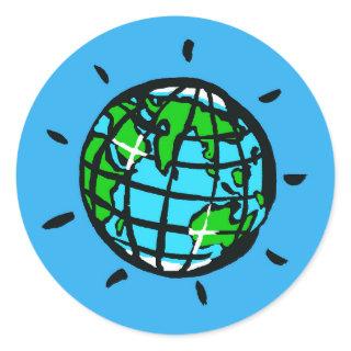 Earth Day  - Planet Earth - Conservation - Ecology Classic Round Sticker