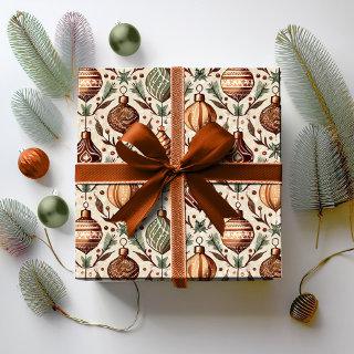 Earth Tones Christmas Pattern#12 ID1009