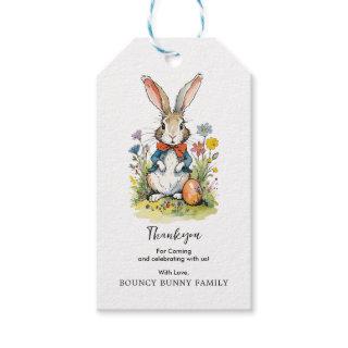 Easter Brunch & Egg Hunt | Wildflower Bunny Gift Tags