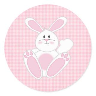Easter Bunny Classic Round Sticker