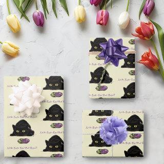 Easter Egg Hunt Cat Funny  Sheets