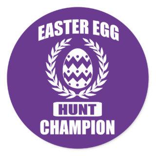 Easter Egg Hunt Champion Easter Classic Round Sticker