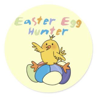 Easter Egg Hunter T-shirts and Gifts Classic Round Sticker