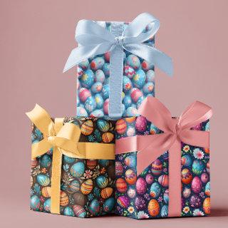 Easter Eggs Colorful Spring  Sheets