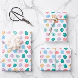 Easter Eggs Pattern Cute Colorful Holiday  Sheets