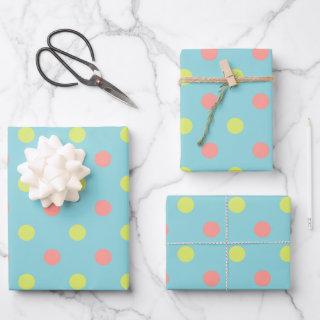 Easter Holiday Polka Dot Pattern  Sheets