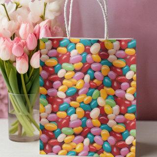 Easter Jelly Bean Pattern Large Gift Bag