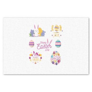 Easter package, Funny Easter Sticker Tissue Paper