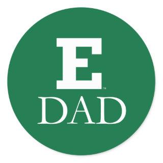 Eastern Michigan Dad Classic Round Sticker