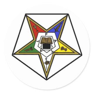 Eastern Star Products Classic Round Sticker