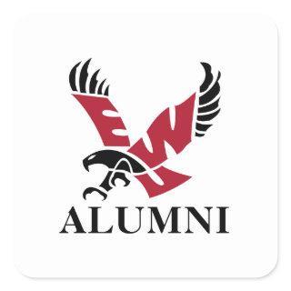 Eastern Washington University Alumni Square Sticker