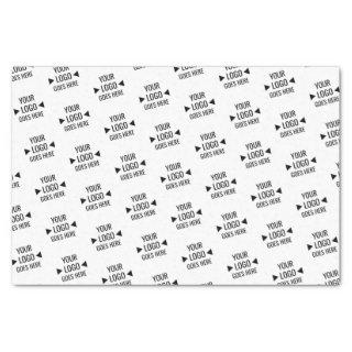 Easy Custom Corporate Business Logo Pattern Tissue Paper