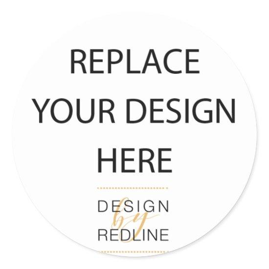 Easy CUSTOM print your sticker desgin