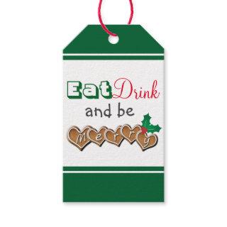 Eat, Drink and be Merry Gift Tags
