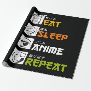 Eat Sleep Anime Repeat Gift Idea Cosplayer