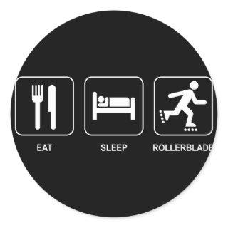 Eat Sleep Rollerblade Sticker