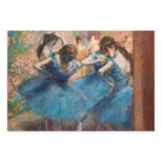 Edgar Degas - Dancers in blue  Sheets