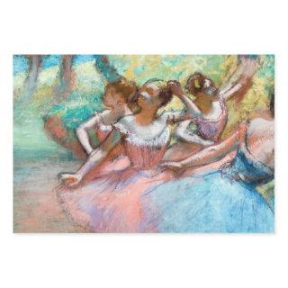 Edgar Degas - Four Ballerinas on Stage  Sheets