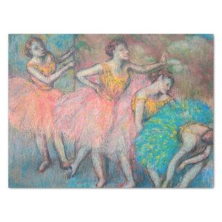 Edgar Degas - Four Dancers Tissue Paper