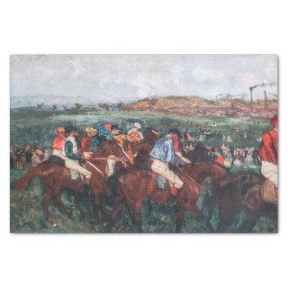 Edgar Degas - Gentlemen Race Tissue Paper