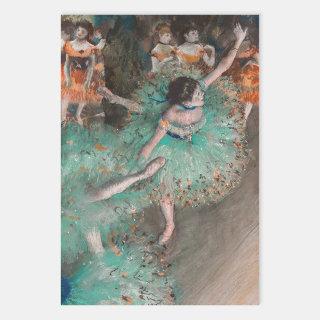 Edgar Degas - Swaying Dancer / Dancer in Green  Sheets