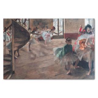 Edgar Degas - The Rehearsal Tissue Paper