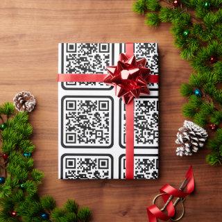 Editable Modern QR code | Black White or Any Color