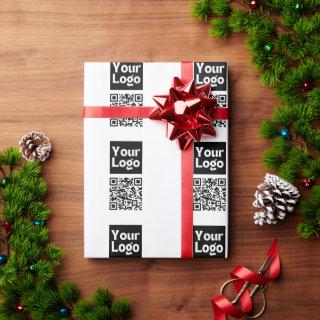 Editable QR code & Your Business Logo or Image