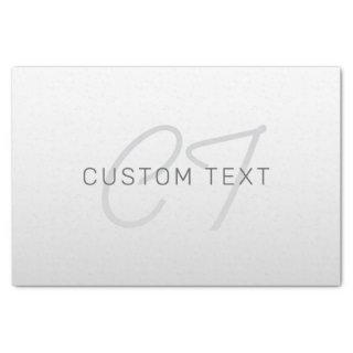 Editable Text for Business, Greeting or Name Tissue Paper