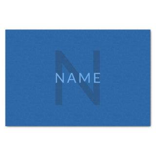 Editable Text Template for Monogrammed Name Etc. Tissue Paper