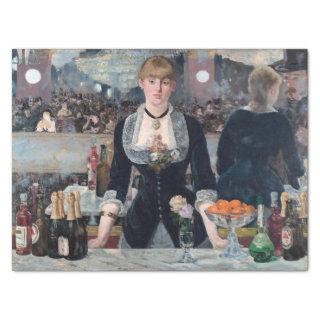 Edouard Manet - A Bar at the Folies-Bergere Tissue Paper