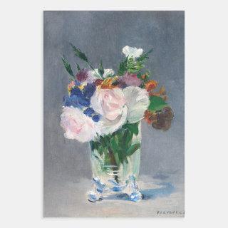 Edouard Manet - Flowers in a Crystal Vase  Sheets