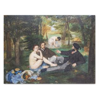 Edouard Manet - Luncheon on the Grass Tissue Paper