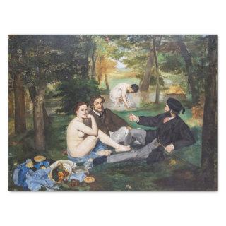 Edouard Manet - Luncheon on the Grass Tissue Paper