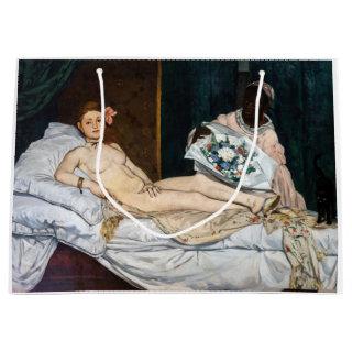 Edouard Manet - Olympia Large Gift Bag