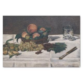 Edouard Manet - Still Life, Fruits on a Table Tissue Paper