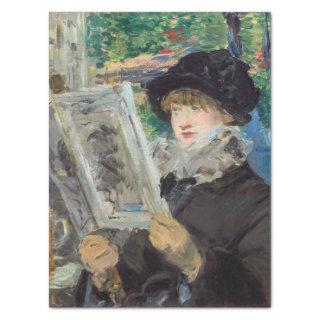Edouard Manet - Woman Reading Tissue Paper